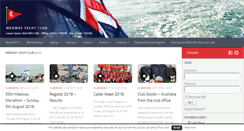 Desktop Screenshot of medwayyachtclub.com